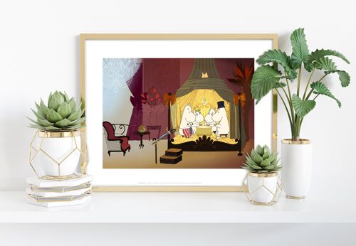 Moomin Tea Party - 11X14” Premium Art Print