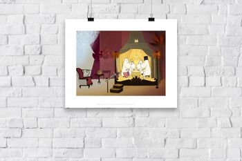 Moomin Tea Party - 11X14" Premium Art Print 3
