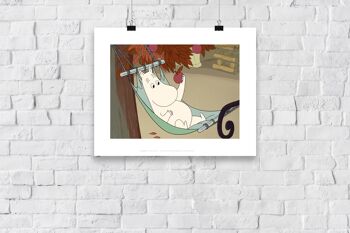 Moomin sur un hamac - 11X14" Premium Art Print 3