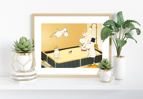 The Moomin Baths - 11X14” Premium Art Print