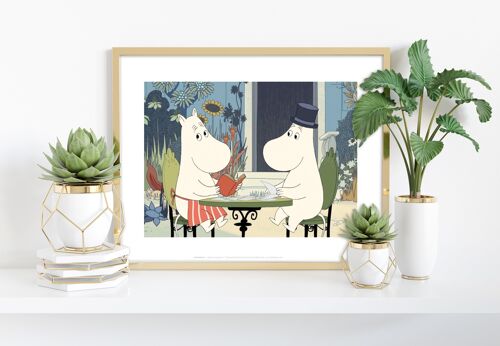 Moomins Read - 11X14” Premium Art Print