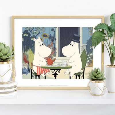 Moomins Read - 11X14” Premium Art Print