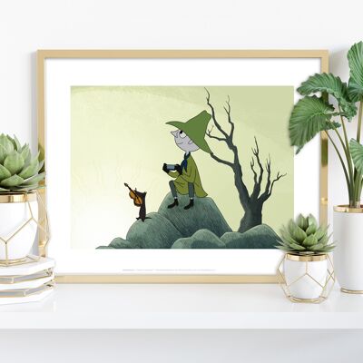 Moomin - Snufkin - Impresión de arte premium de 11X14"