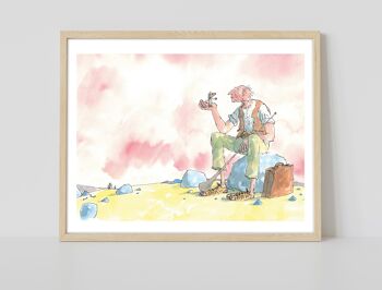 Le Bfg - Roald Dahl - 11X14" Premium Art Print 2