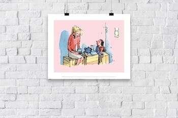 Matilda- Roald Dahl (parler à l'enseignant) - 11X14" Premium Art Print 3