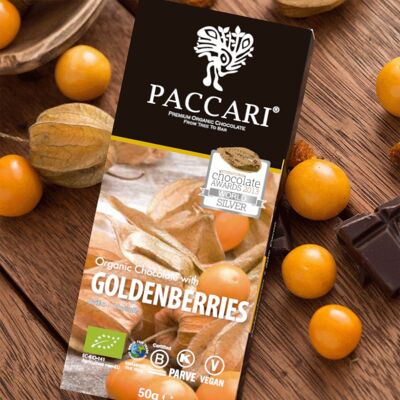 Physalis di cioccolato biologico, 60% di cacao