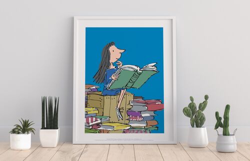 Roald Dahl- Matilda 4 - 11X14” Premium Art Print