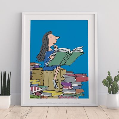 Roald Dahl- Matilda 4 - 11X14” Premium Art Print
