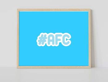 Hashtag Afc - 11X14" Premium Art Print 2
