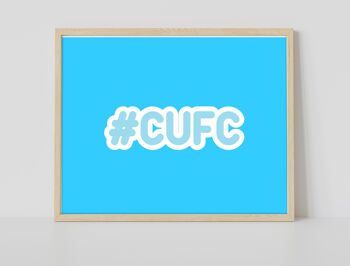 Hashtag Cufc - 11X14" Premium Art Print 2