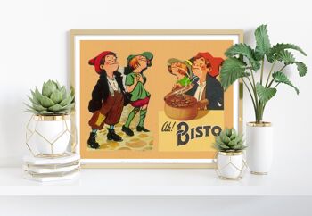 Ahh Bisto - 11X14" Premium Art Print 1