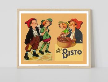 Ahh Bisto - 11X14" Premium Art Print 2