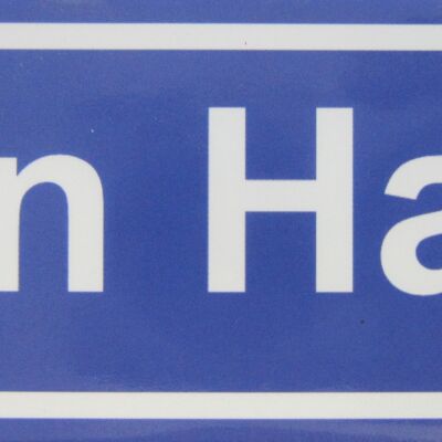 Imán de nevera Town sign Den Haag