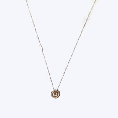 Chain necklace - Goddess Artemis (Silver + English)