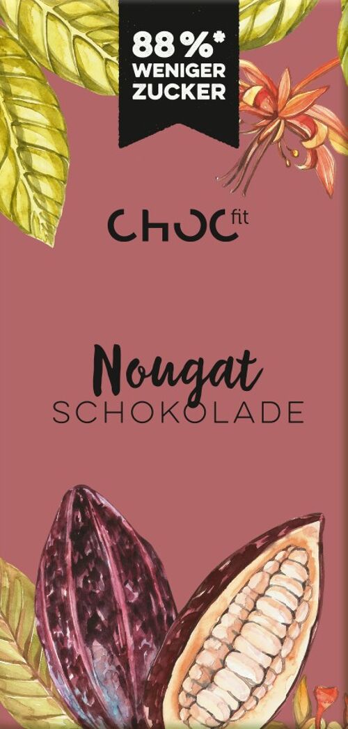 Zuckerzusatzfreie Giandujamilchschokolade 100 g