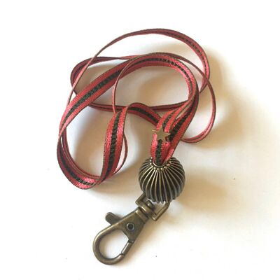 Keychain - long elastic ribbon - Lisbon