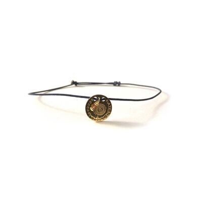 Pulsera - Diosa Atenea (Baño Plata + English)