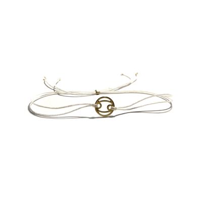 Bracciale - Zodiac Cancer (argento + spagnolo)