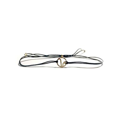 Bracelet - Zodiac Scorpio (silver + French)