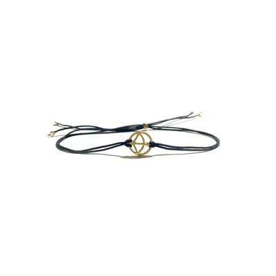 Bracelet - Zodiac Sagittarius (silver + English)