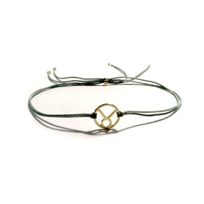 Bracelet - Zodiac Taurus (gold-plated silver + French)