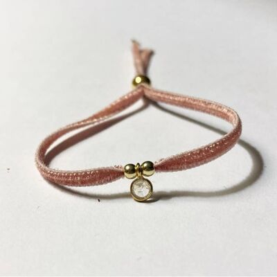 Velvet bracelet - Piedraluna (English)