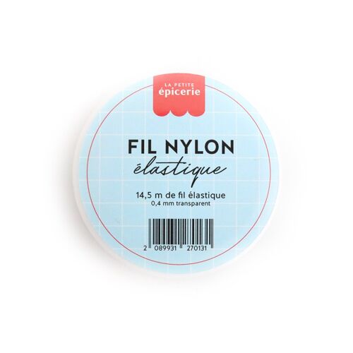 Fil élastique nylon 0,4 mm / 14,5 mm