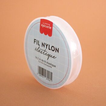 Fil élastique nylon 0,4 mm / 14,5 mm 2