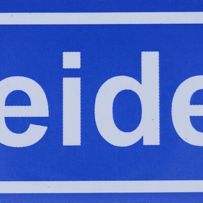 Fridge Magnet Town sign Leiden
