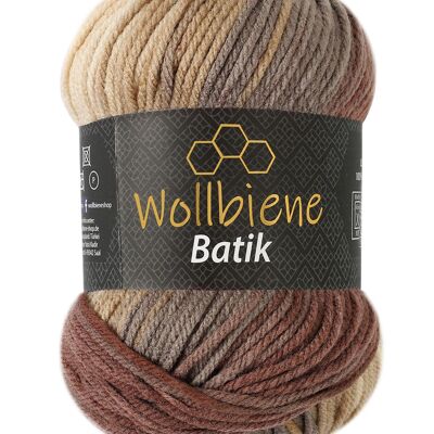 Wollbiene Batik 5020 Gradient Yarn Color Knitting Wool Yarn Wool