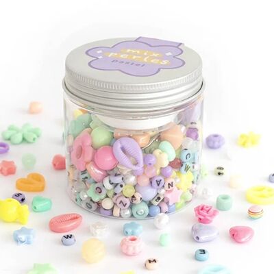 Mix de perles - Pastel (510020)