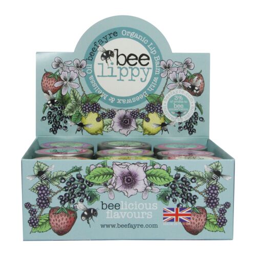 Box of Mixed Organic Lip Balms