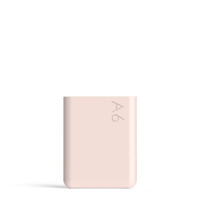 Funda de silicona A6 - Coral pálido