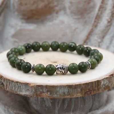 8 mm Nephrit-Jade-Armband