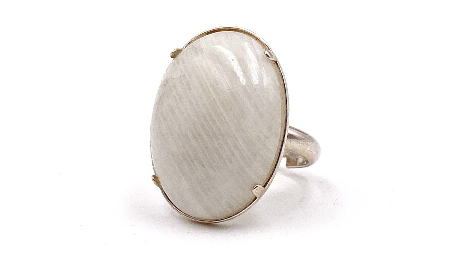 MOON STONE ring 25x18mm