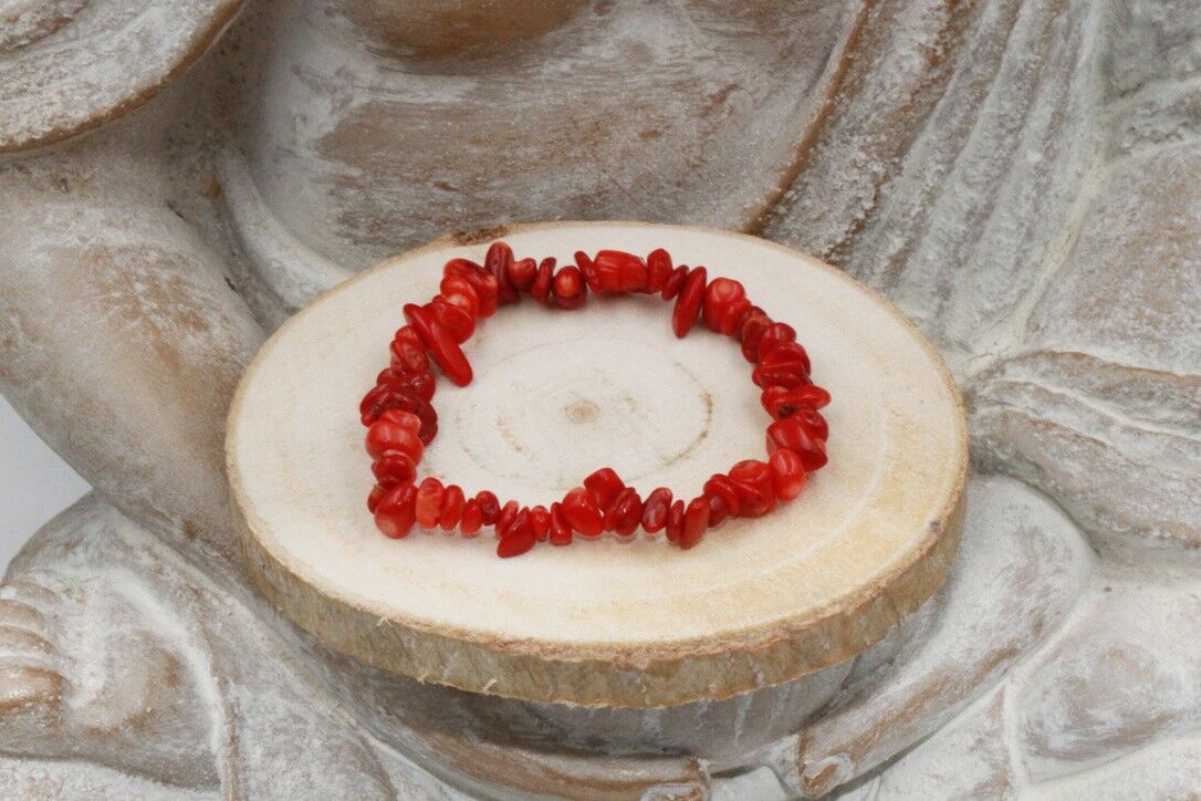 Bracciale in CORALLO Chips