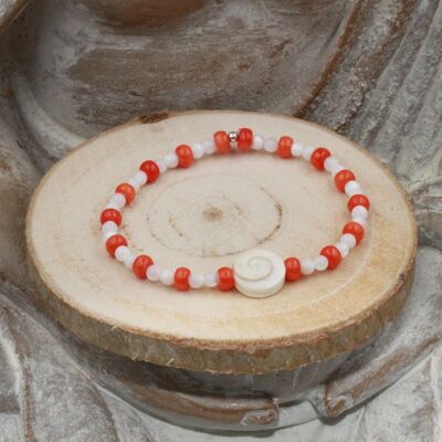 Bracelet EYE OF SAINT LUCIA Red