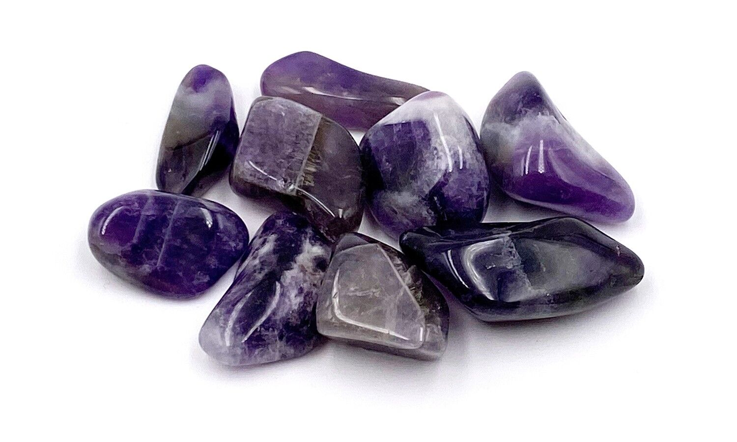 Rolled Stone Amethyst Rolled Amethyst da 2 a 3 cm