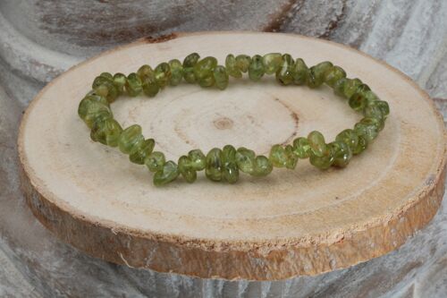 Bracelet Chips Peridot