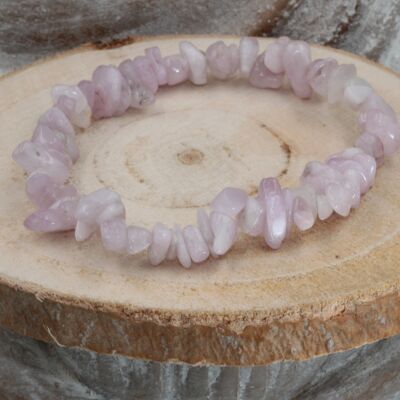 Bracciale con chip di Kunzite