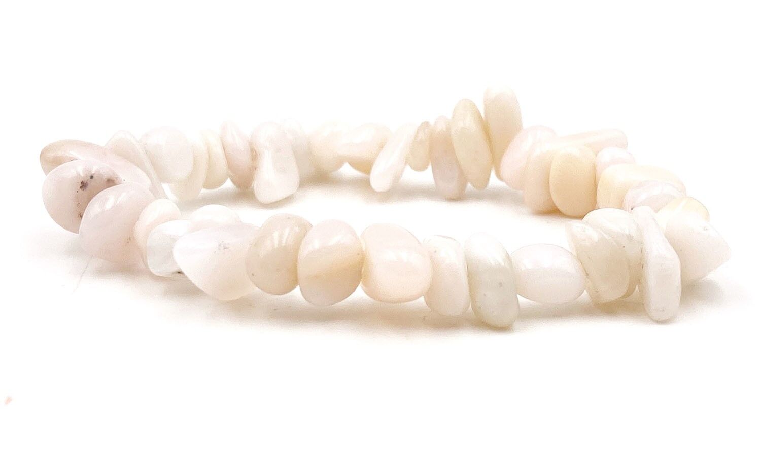 Pink Opal Chips Bracelet