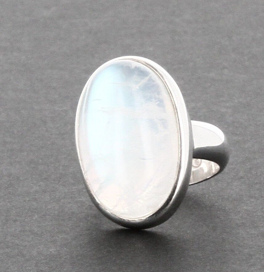 Oval Peristerite Ring