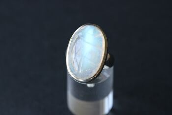 Bague Péristérite Ovale 3