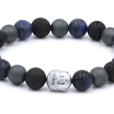 Calm & Self-confidence bracelet 8 mm stone bracelet