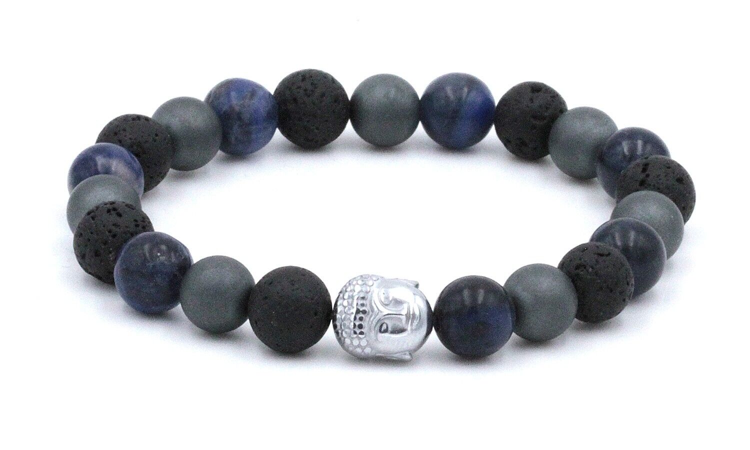 Calm & Self-confidence bracelet 6 mm stone bracelet