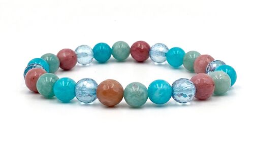 Bracelet "Happiness" Pierres 8mm