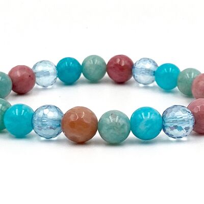 Bracelet "Happiness" Stones 8mm