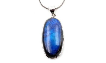 Pendentif Labradorite Ovale 1