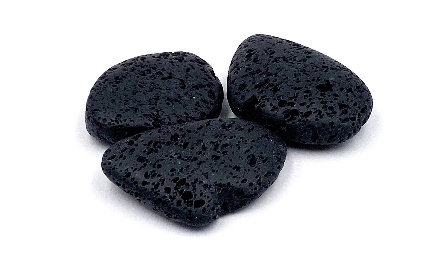 Lava Stone Pebble Between 13gr - 19gr each