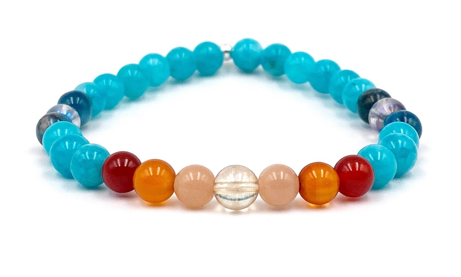 Cheyenne Sunset Bracelet 6mm (amazonite)